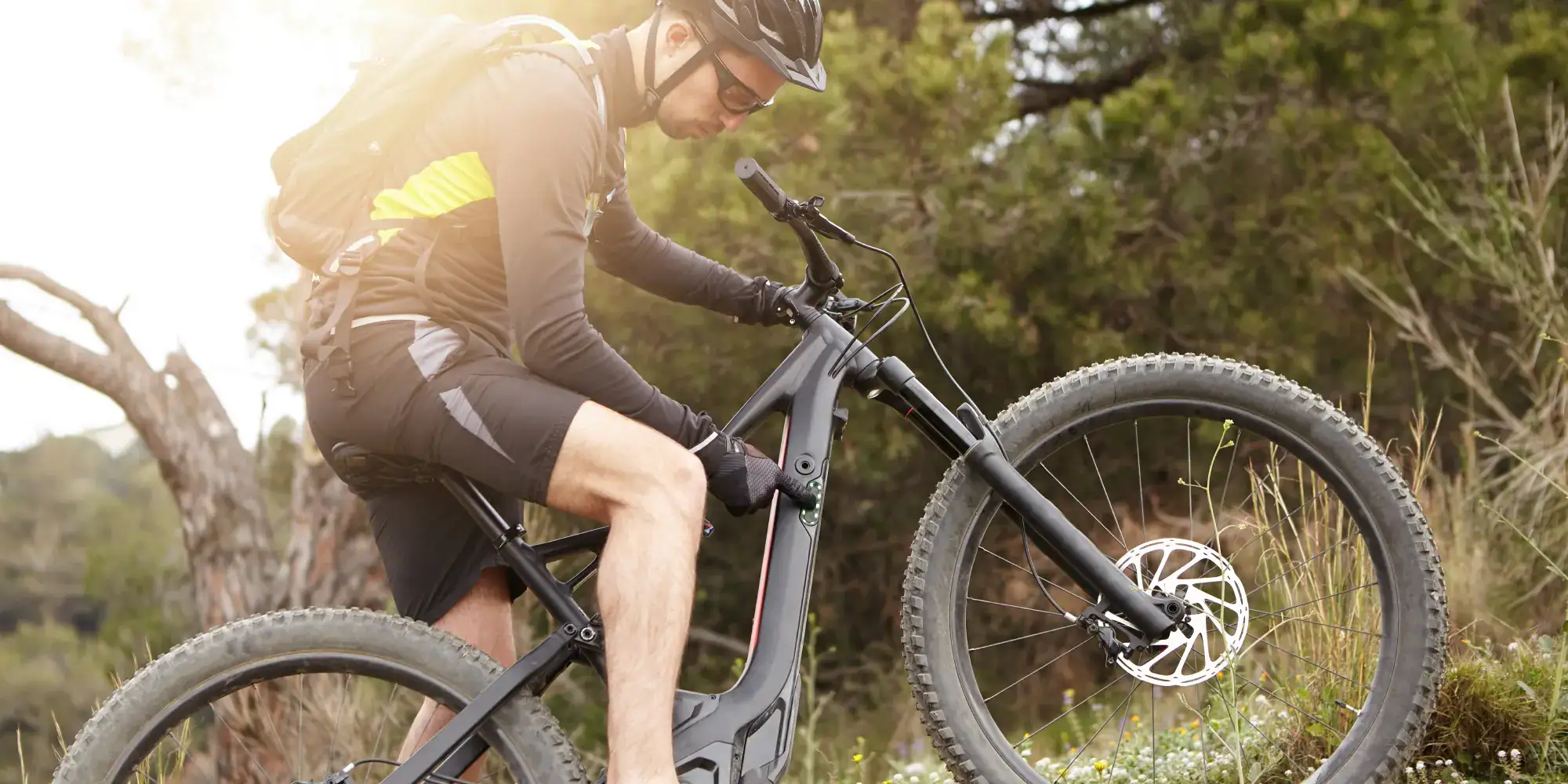 ebike going uphill