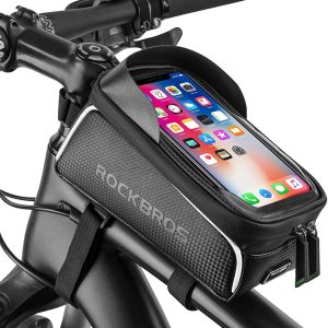 ROCKBROS Top Tube Bike Bag With Phone Case Holder