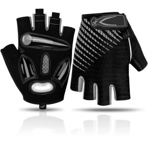 BIKINGMOREOK Bike Cycling Gloves for Men Women,Non-Slip Breathable 5MM Gel Pads DH Mountain Road Bicycle Gloves for MTB Biking Cycling,Workout Sports