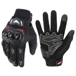 KEMIMOTO Motorcycle Gloves for Men and Women, Touchscreen Cycling Gloves for Outdoor Sports On-Road Off-Road Mountain Motorcycle Motorcross Motorbike Dirt Bike Bicycle Racing...