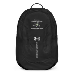 Under Armour® Backpack - Embroidered "Electric... Like My Personality" - eBikersDen