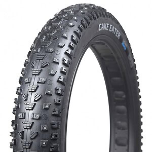 Fat Bike Tire by Terrene - Cake Eater Tubeless, Stud Capable, Fast Rolling Fat Tire - All Season Bike Accessories for Fat Tire and E-Bikes