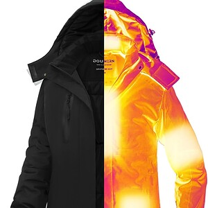 Graphene Women Heated Jacket Coat with 18400 mAh Battery Pack & Adaptor